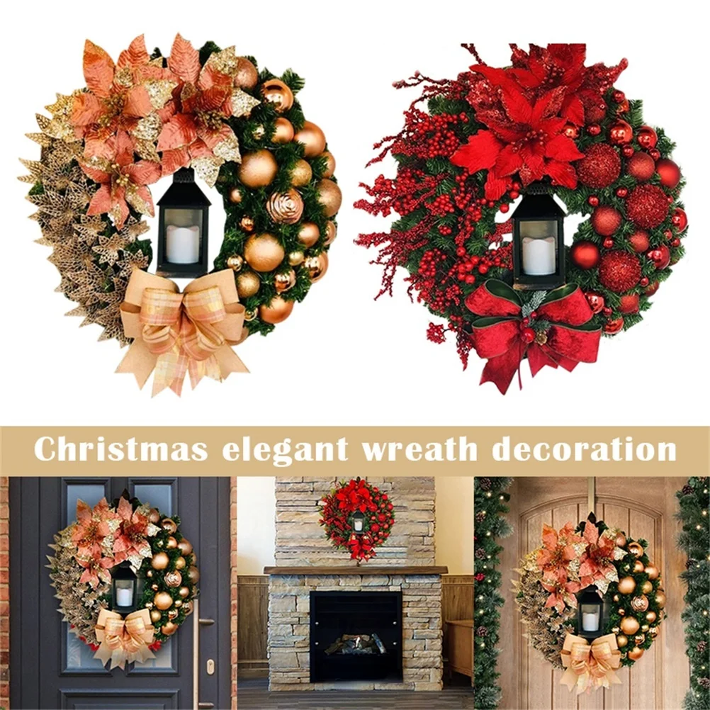 

Holiday Wreath Home Window Wall Decoration Wreath Christmas Door Wreath Celebration Party Decoration Wreath
