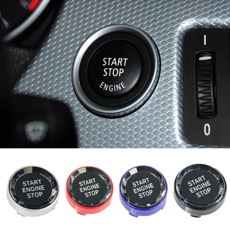 Автостайлинг для BMW 1 3 4 5 серии X1 X3 X5 X6 E83 E84 E71 E70 Z4 E89 E90 E91 E60 E87 кнопка переключения включения и остановки