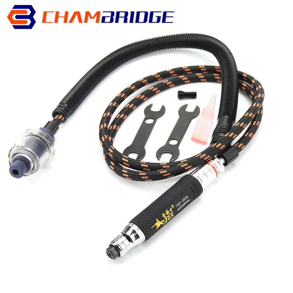 

Pneumatic Pencil Die Grinder 2.38mm-3.0mm Air Micro Die Grinder Tool Multifunctional Polishing Cutting Pencil Kit