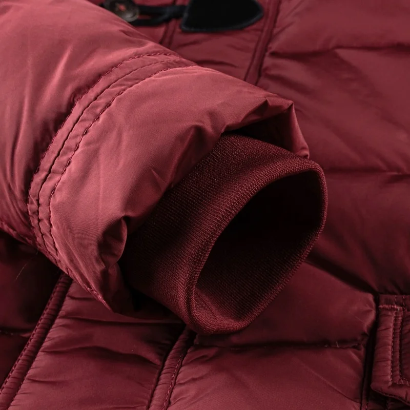 

winter men's thi down jaet business casual zipper warm Hooded Jaet