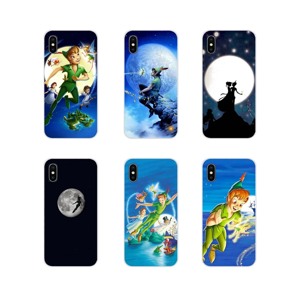 Фото Питер Пэн Венди Tinkerbell для Apple iPhone X XR XS 11Pro MAX 5 6 5C SE 6S 7 8 Plus ipod touch аксессуары чехол