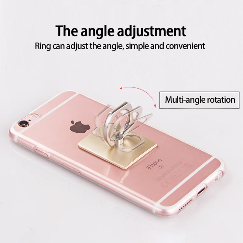 Aveuri Finger Ring Phone Stand Holder For iPhone XS Max X XR 8 7 6 6S Plus 5S Smart IPAD Samsung Note 10 | Мобильные телефоны и