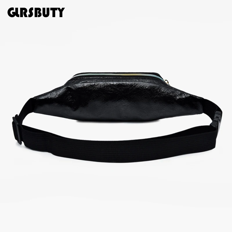 Голограмма поясная сумка из лазерной кожи маленькая забавная милая Женская GLRSBUTY
