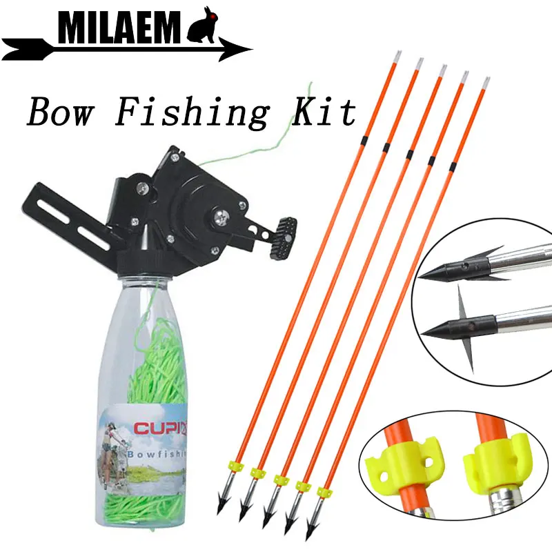 

Набор для стрельба из лука Рыбная ловля, рыболовная Веревка 40 м, рыболовная веревка с рекурсивным луком, рыболовные снасти, аксессуары для с...