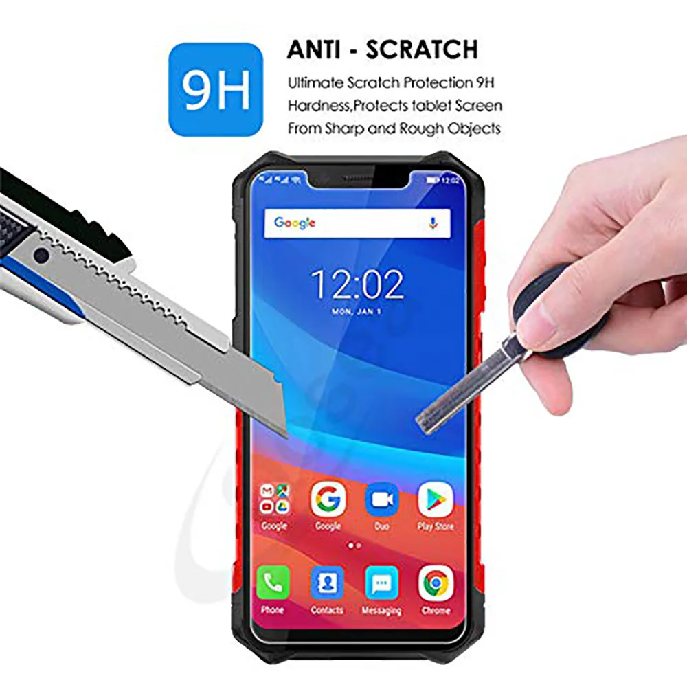 Защитное закаленное стекло для Ulefone 6 защитное 2.5D премиум класса 6E | Мобильные