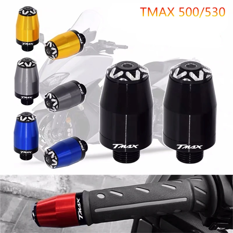 

Motorcycle accessories CNC hand bar grips ends handlebar grips for YAMAHA TMAX 500 T-MAX 530 T MAX 530 TMAX500 TMAX530