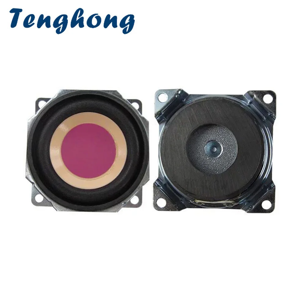

Tenghong 2pcs 2 Inch 52MM Audio Speaker 4Ohm 3W Uplifting Angle Magnetic Smart Wireless Learning Machine Bluetooth Speaker Horn