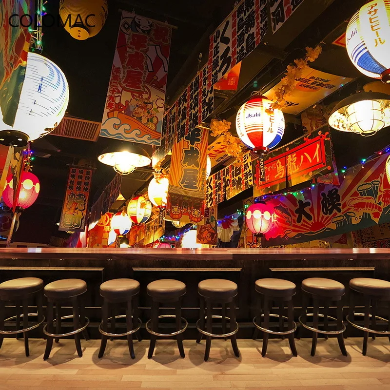 

Японские обои для селфи на зала, 3D обои для суши, ресторана, Izakaya, настенные домашние наклейки для украшения, Прямая поставка