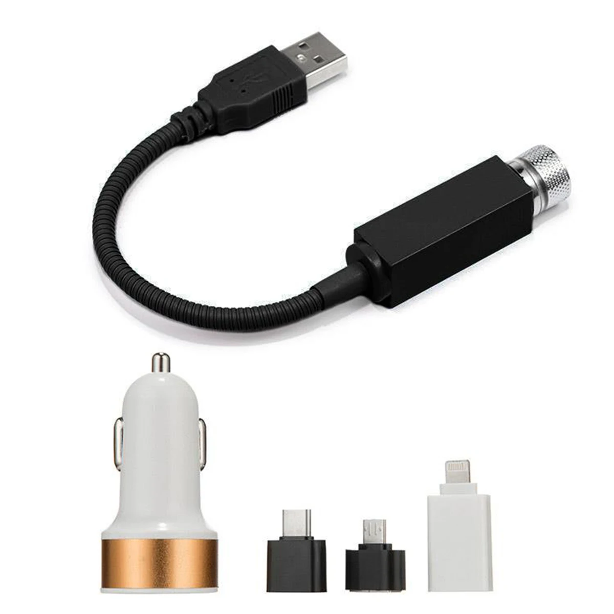 5 В 3 Вт мини USB автомобильная крыша LED звезда ночник авто Интерьер проектор свет