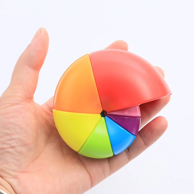 Nautilus магический куб без наклеек Cubo Magico обучающая игрушка Поддержка Прямая необычная форма красочные детские подарки
