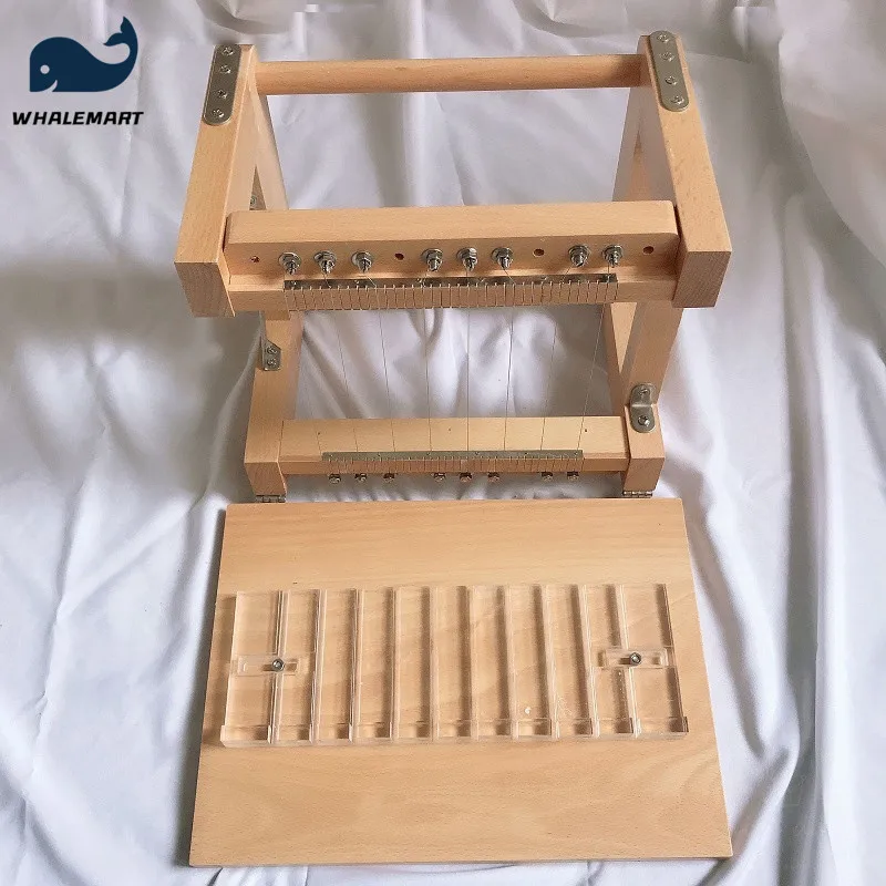 Нож Профессиональный большого размера для мыла из Букового дерева с струнами