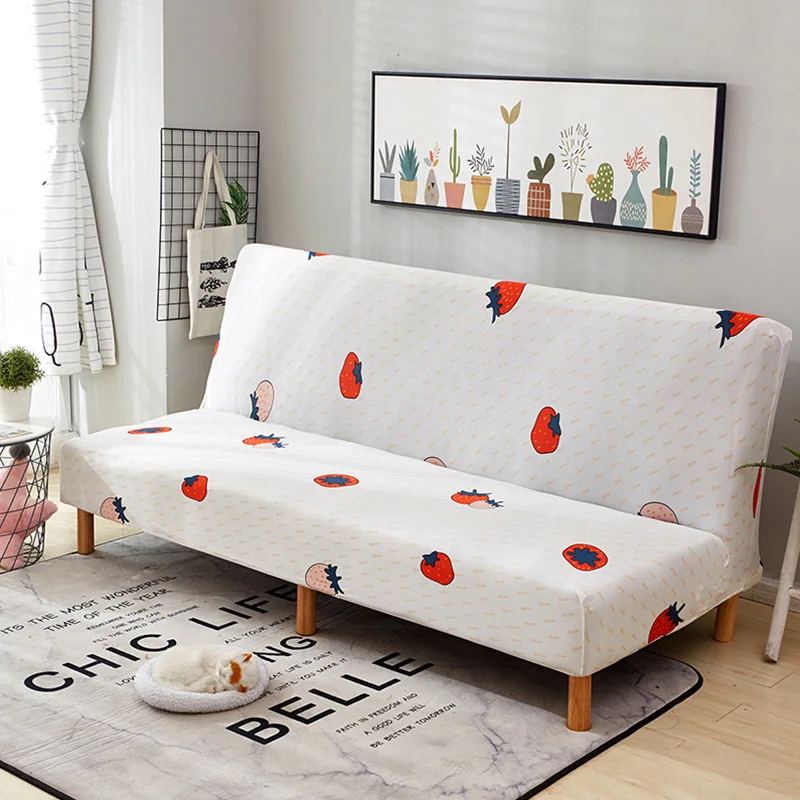 Универсальный безрукий эластичный чехол для секционного дивана анти-грязный