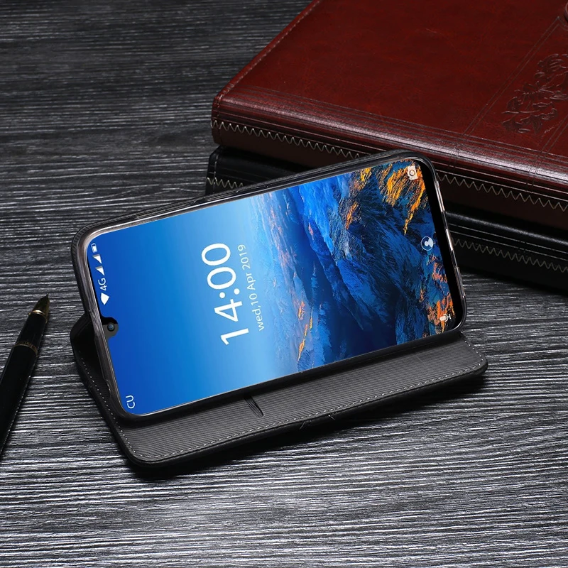 Чехол-кошелек для Oukitel K9 ретро-Книга чехол роскошный флип-Бумажник PU кожаный