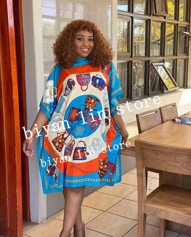 Длина платья: 100 см обхват груди: 140 африканская Дашики новое модное дизайнерское