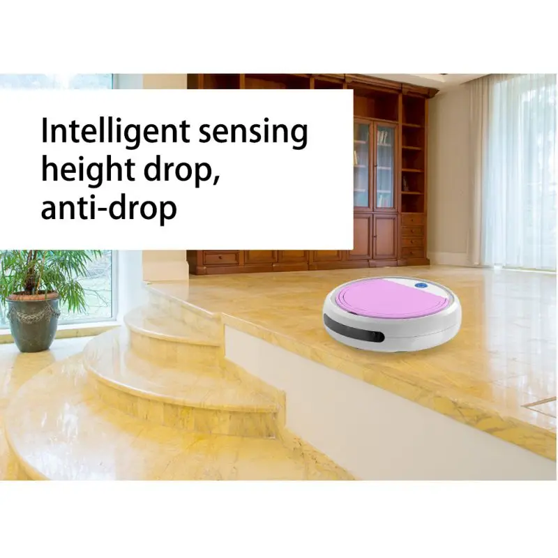 

Multifunctional Sweeping Vacuum Cleaner Smart Robot Floor Cleaner 3-In-1 Auto Rechargeable Smart Sweeping Floor Dust Dry Wet Mop