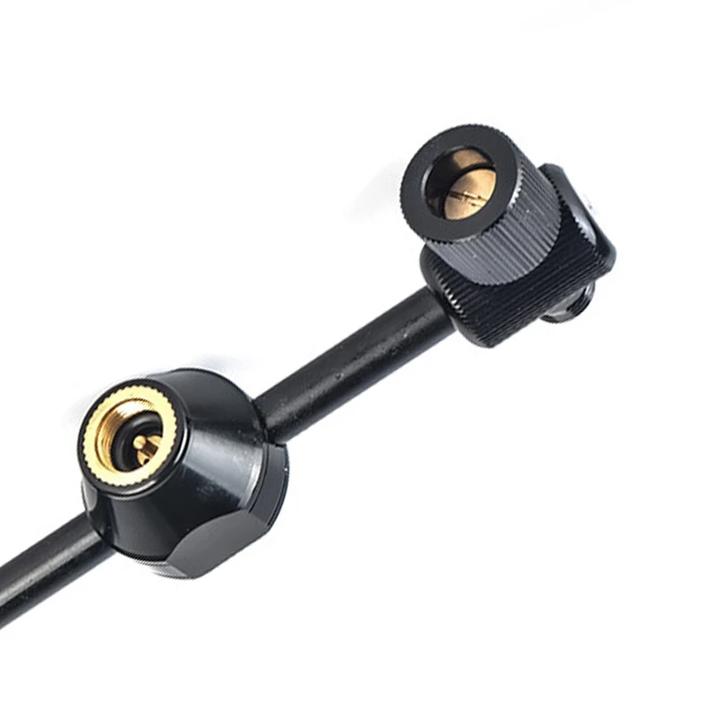 Адаптер для горелки кемпинга с одной на две выходы из алюминиевого сплава