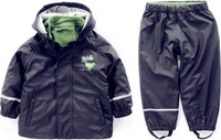 childrens windproof and rainproof suits boys and girls ski suits one detachable suit is equal to two sets