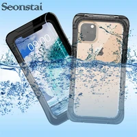 waterproof case for iphone 11 pro max shockproof swimming diving coque cover for iphone x xr xs max 6 6s 7 8plus underwater case