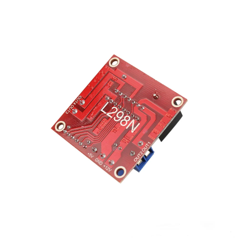 

L298N Motor Driver Board Module Stepper Motor Smart Car Robot Breadboard