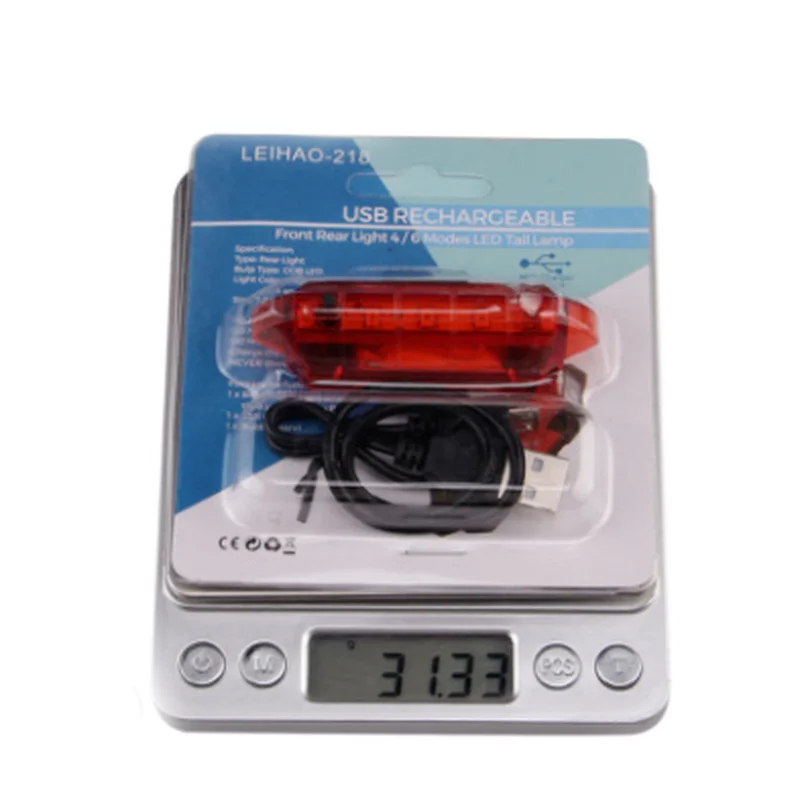 

Mountain lamp, bicycle tail lamp, USB charging lamp, rear warning lamp, night bicycle, bicycle flash tail lamp