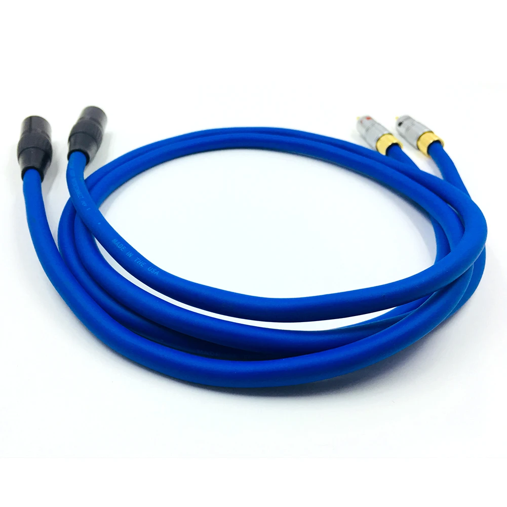 HiFi Cardas 2 RCA штекер к XLR аудио кабель высокого качества двойной двойному
