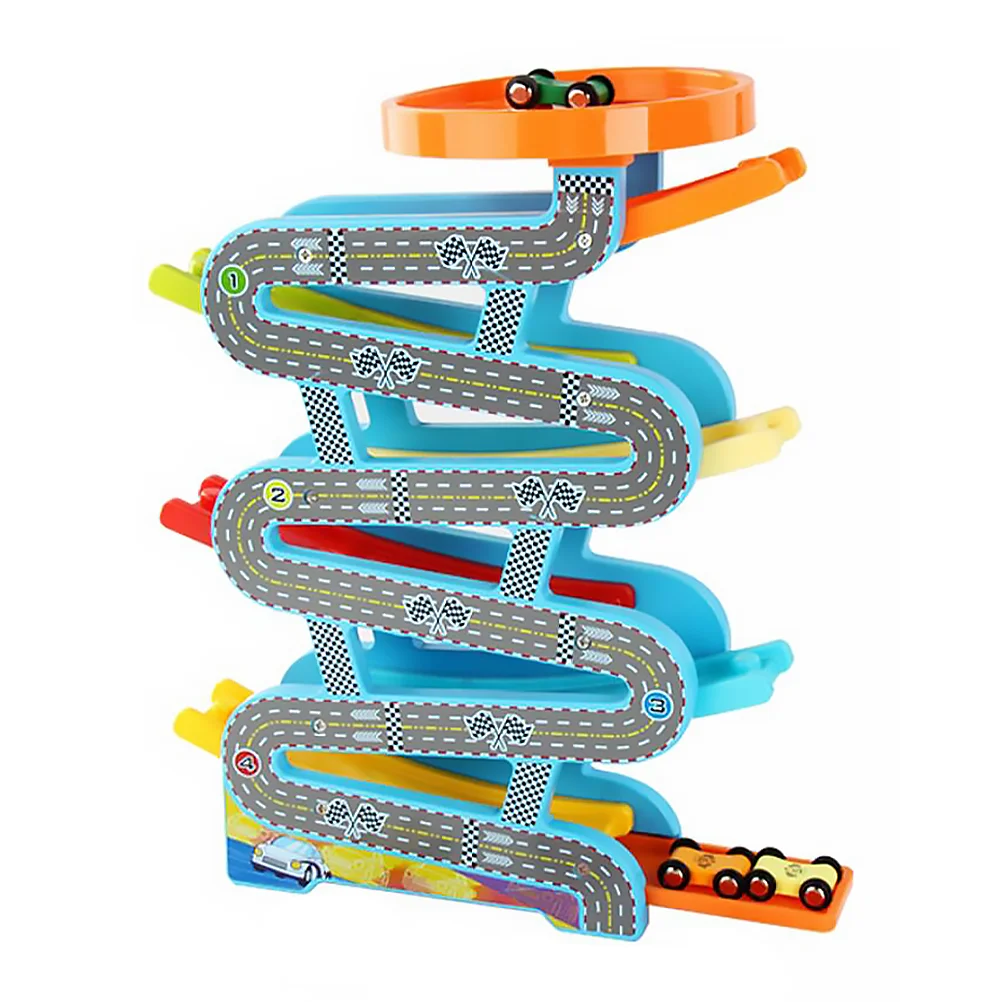 

1 Set of Children Gliding Toys Interesting Multi-layer Track Car Accessories