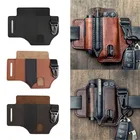 Открытый многофункциональный инструмент многоинструментальная оболочка EDC карманный органайзер с держателем для ключей для ремня и фонарика наружные аксессуары EDC Gear