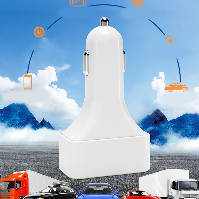 Multifunctional Car Charger with 4USB Interface 30W Fast Charging Dock for Phone Tablet Laptop P9JB | Электроника