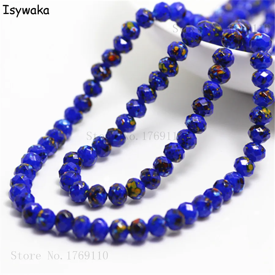 

Хрустальные стеклянные бусины с гранями, 4 Х6 мм, 300 шт.