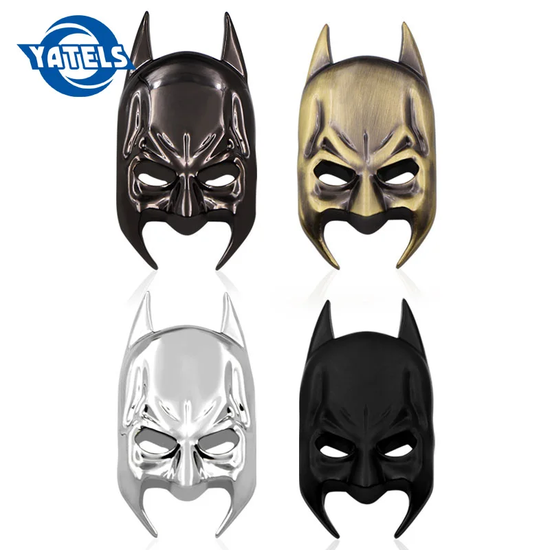 1 шт. 3D Бэтмен маска логотип автозапчасти автомобильные наклейки герой эмблема