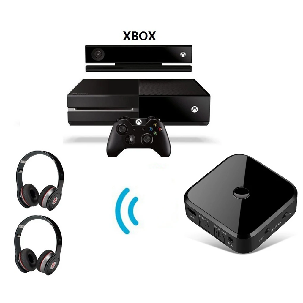 TX16 Bluetooth 5 0 HD аудио передатчик приемник поддерживает 3 мм AUX SPDIF цифровой ТВ