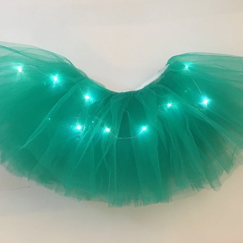 2020 детское платье принцессы со светодиодами танцевальные светильник s вечерние