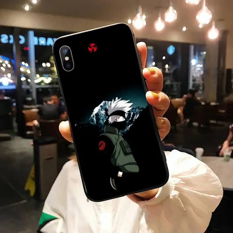 

Naruto Kakashi Anime fundas Phone Case for iPhone 11 12 pro XS MAX 8 7 6 6S Plus X 5S SE 2020 XR