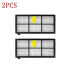 Сменные фильтры Hepa для iRobot Roomba 800, 900, 860, 870, 880, 890, 960, 980, 990, запчасти для фильтров для робота-пылесоса, 2 шт.