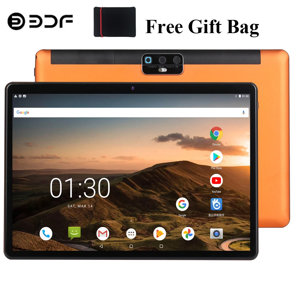  BDF    SIM-,  10 , 2 , 32 , 3G, Android 9, 0, Google Play, GPS 10, 1, Wi-Fi, Bluetooth