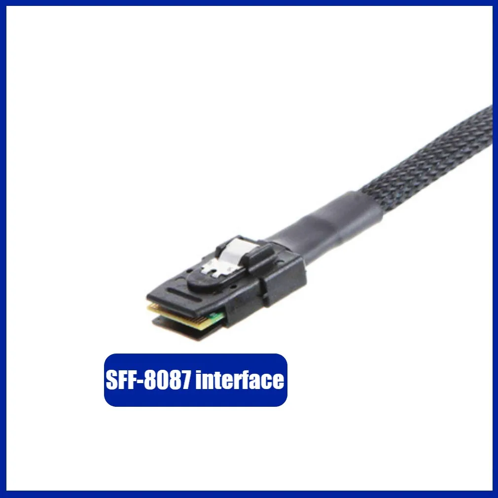 12gbps external mini sas cable sas hd 36pin sff 8644 to sff 8087 server hard drive chassis cable date cable free global shipping