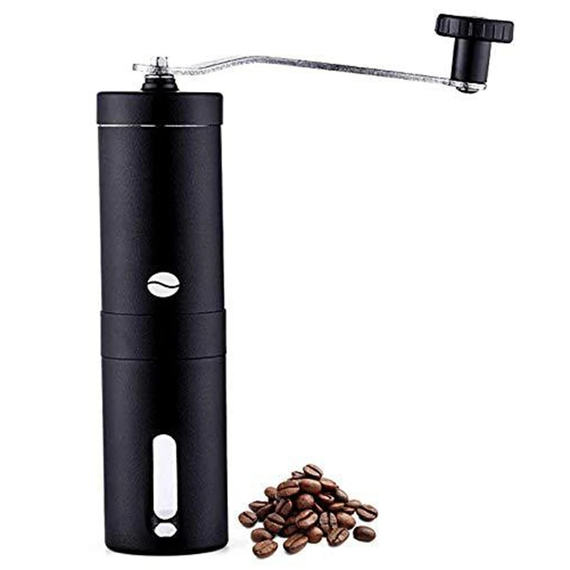 Ручная кофемолка регулируемый селектор помола портативная ручная идеально