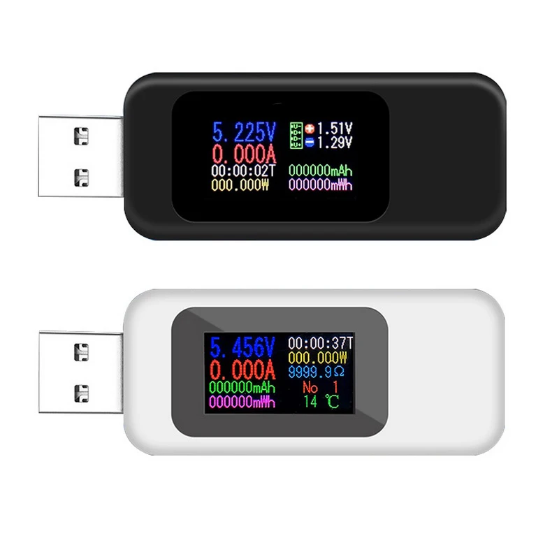 USB-тестер постоянного тока 4-30 в измеритель напряжения Амперметр цифровой монитор