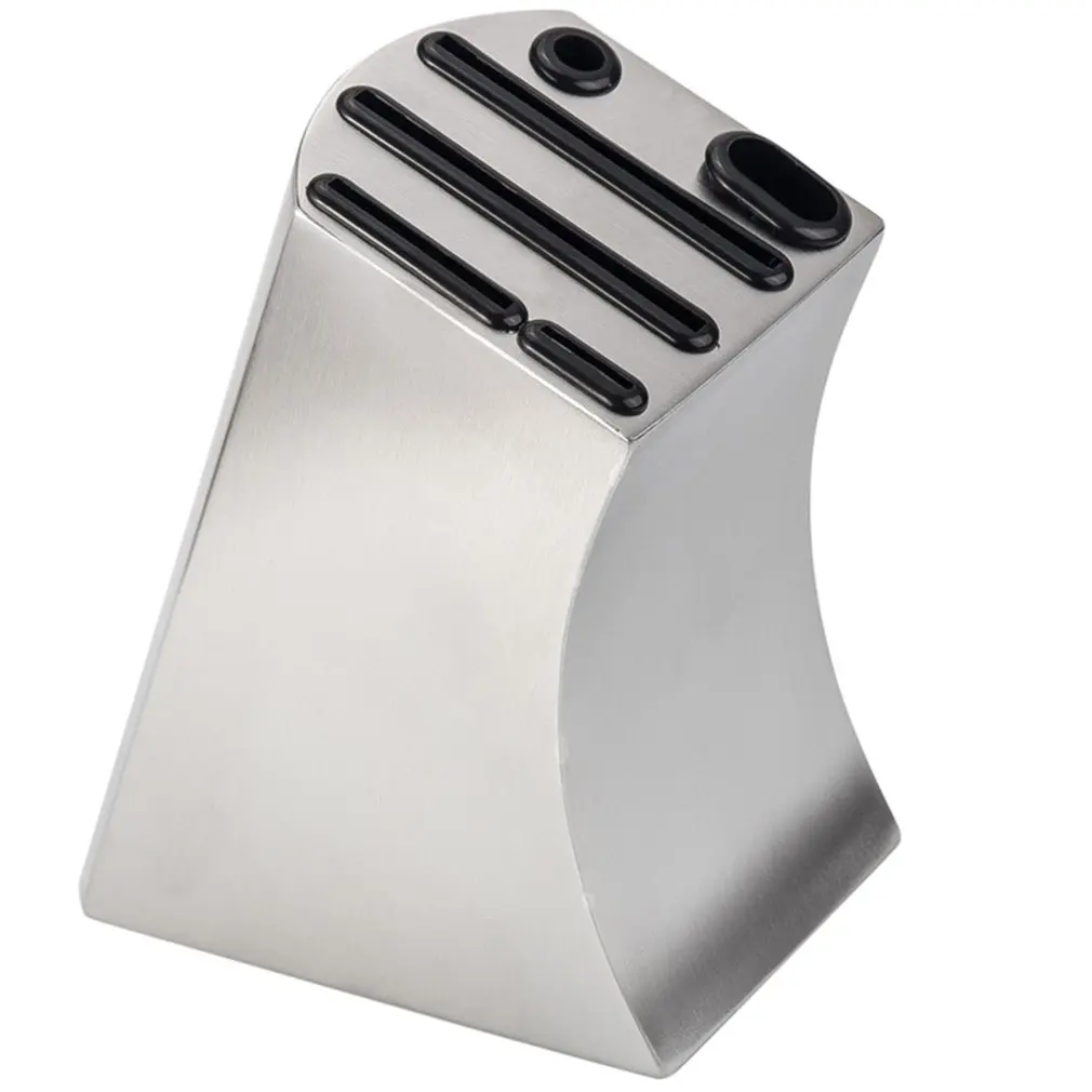 

Multifunctional Stainless steel kitchen tool knife holder tableware accessories storage durable shelf knife holder vegetable