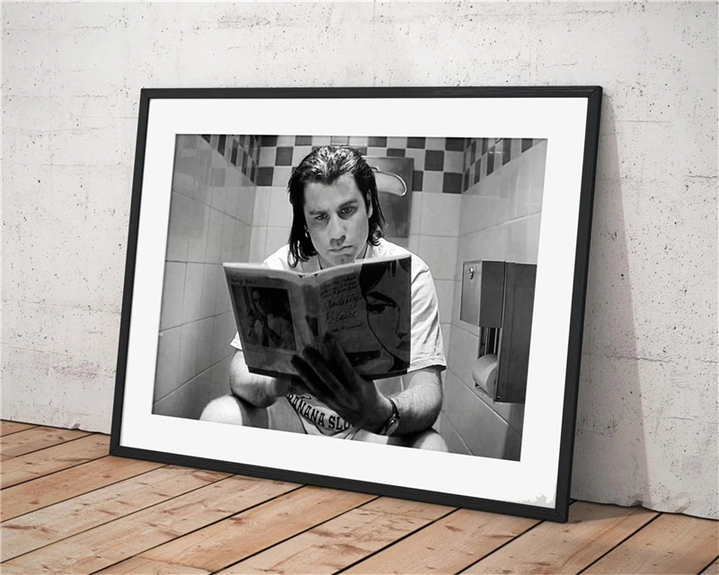 Настенные художественные принты Постер в виде венсента ветки туалета