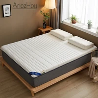 mattresses 6cm with latex natural thickening foldable slow rebound tatami for single double bedroom furniture king size bed mat