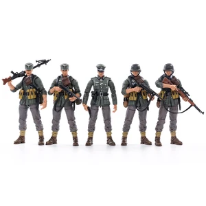 JOYTOY 118 экшн-фигурки солдат немецкой горной дивизии Второй мировой войны (5 шт.компл.) коллекционная игрушка военная модель подарок