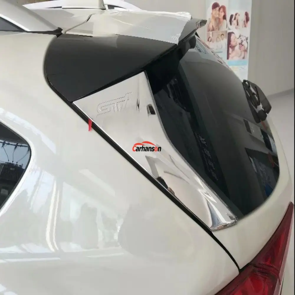 Для Subaru Xv 2017 2018 2019 автомобильный Abs задний оконный спойлер боковое крыло