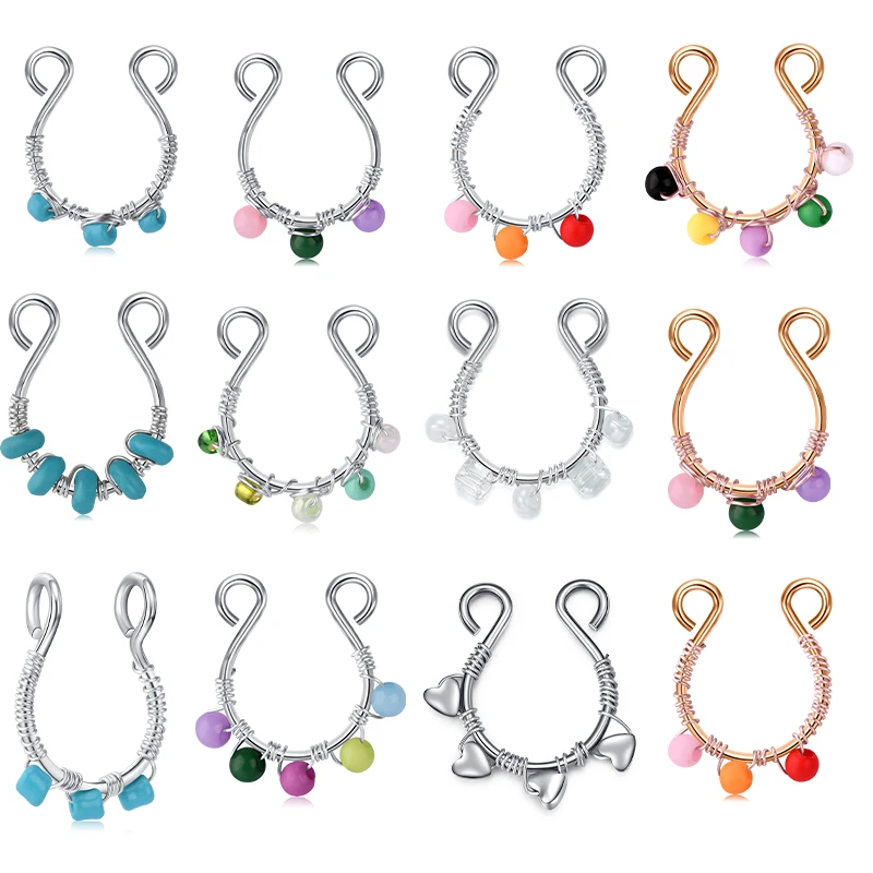 1 пара Нержавеющая сталь для сосков кольца пирсинг искусственная ниппель