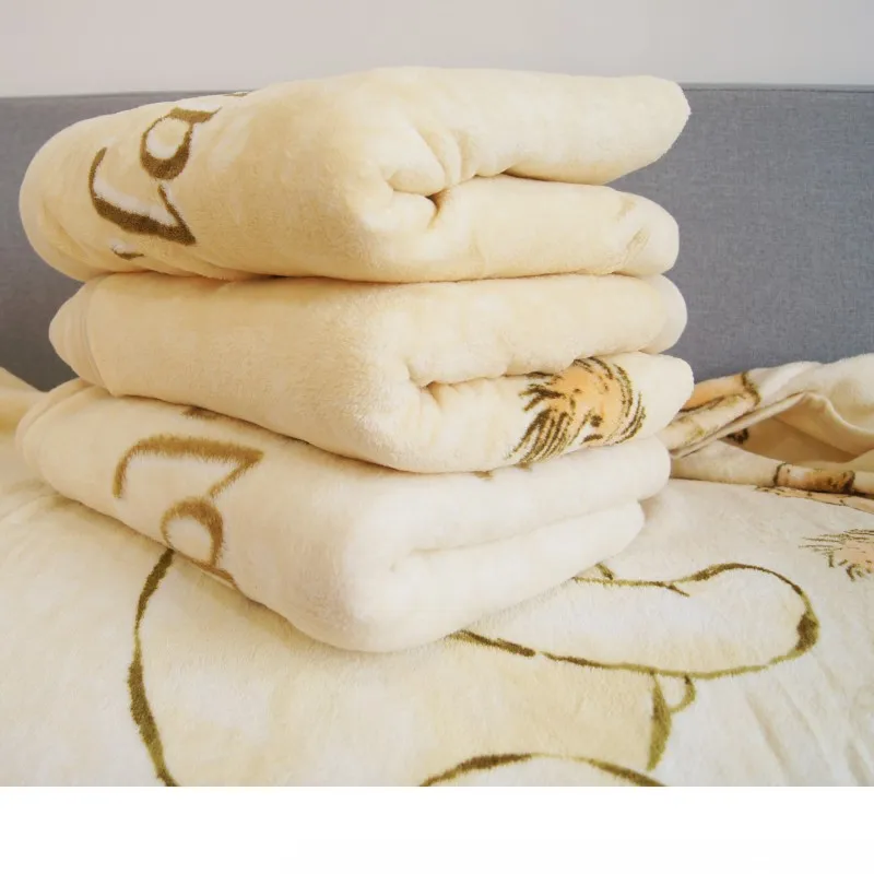 Дисней мультфильм светильник желтый Классический Винни коралловый флис детское