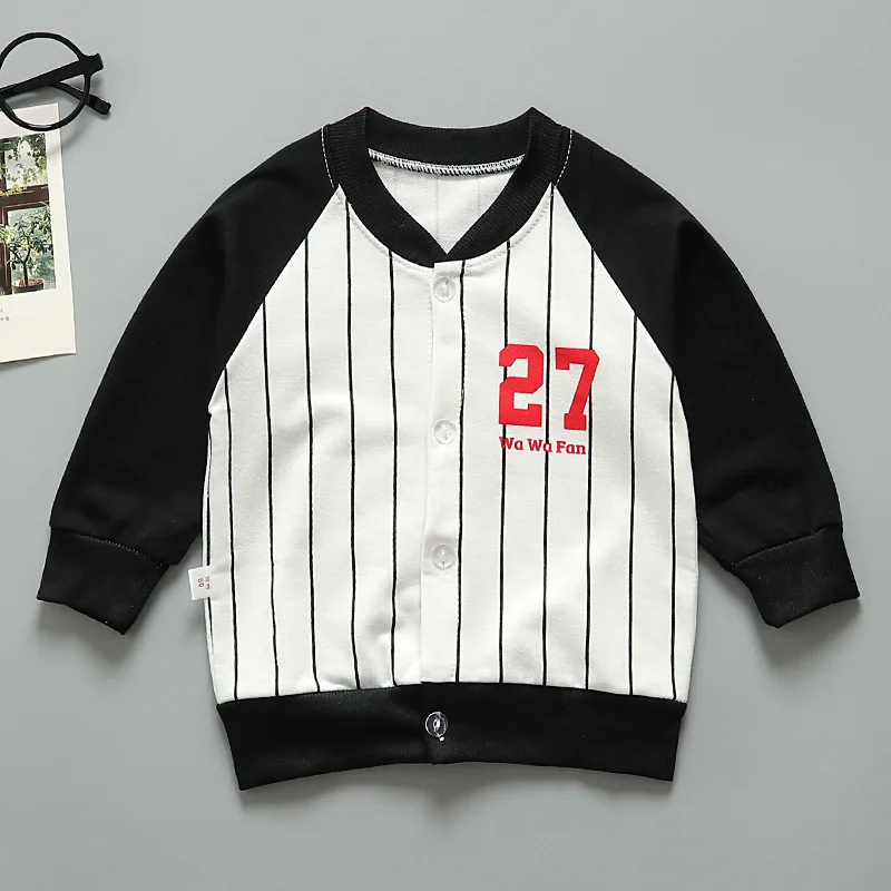 Детские топы с длинными рукавами футболка для малышей Свитера мальчиков Одежда