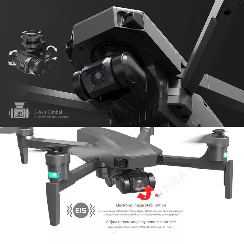Фото MJX Bugs B16 PRO Pro с 4K камерой Дрон трехосевой шарнир EIS Anti-shake Профессиональный FPV VS SG906 Max MJX Bugs B16 PRO Pro с 4K камерой Дрон трехосевой шарнир EIS Anti-shake Профессиональный FPV VS SG906 Max
