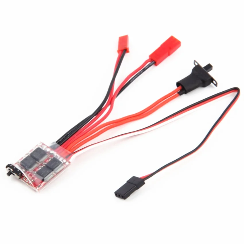 RC ESC 20A/30A щеточный двигатель регулятор скорости с тормозом для радиоуправляемого