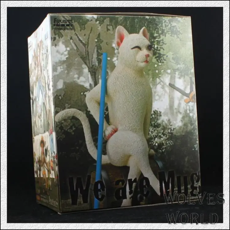 

Commemorative Edition Animal Shape Nami Cat 18cm PVC One Piece Two Years Later Anime Figure Doll Collection Decoration