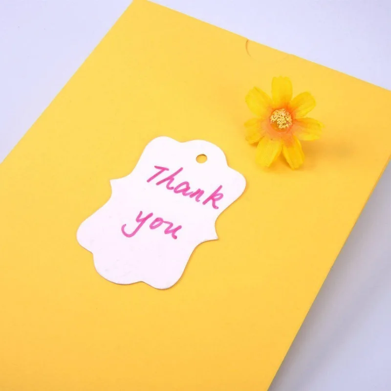 

100PCS Kraft Paper Tags DIY Handmade Crafts Hang Tag With Rope Labels Gift Wrapping Supplies For Wedding/Birthday/Party